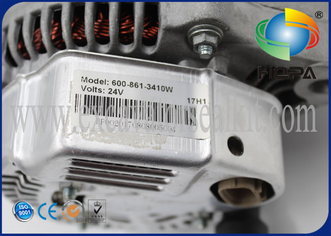 600-861-3410 600-861-3411 6D102 Alternator Generator 24V 35A, Merek WPS USA
